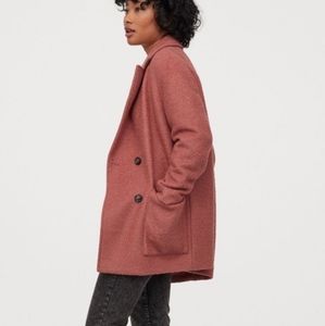 H&M Divided Wool Blend Jacket L